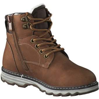 Puccetti Schnür Boots in braun