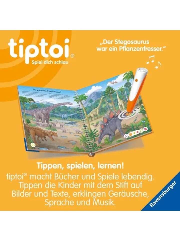 Ravensburger tiptoi® - Wir entdecken die Dinosaurier günstig kaufen onesize