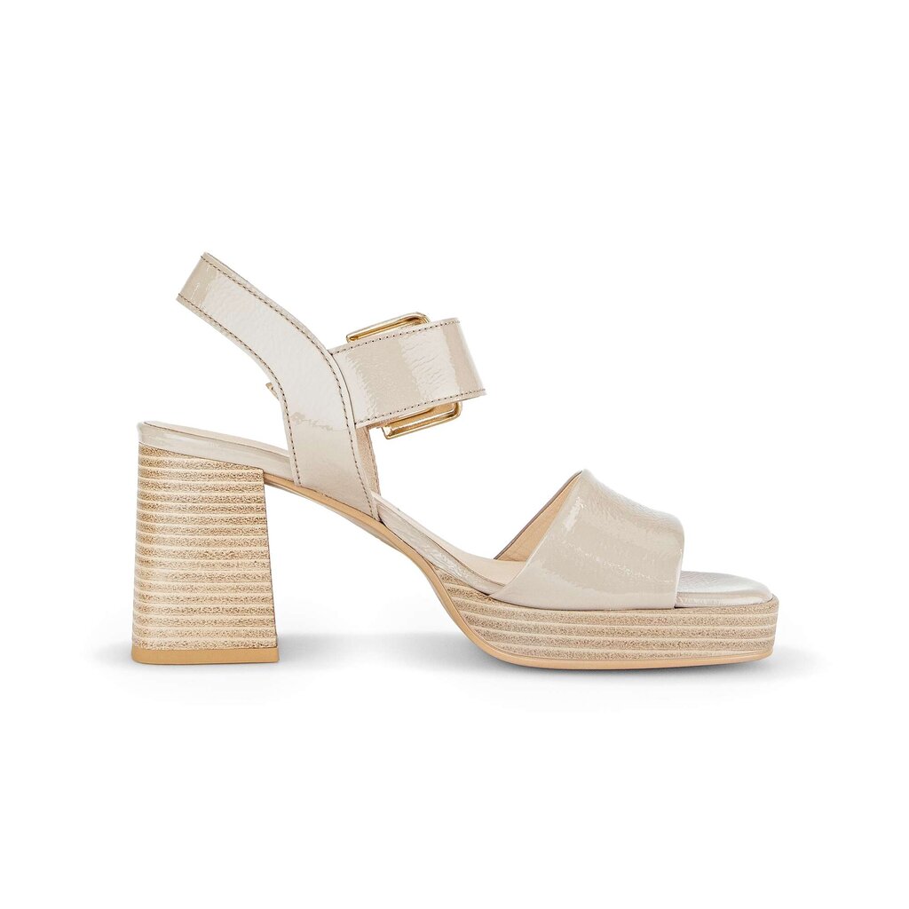 Gabor fashion Plateau Sandale beige
