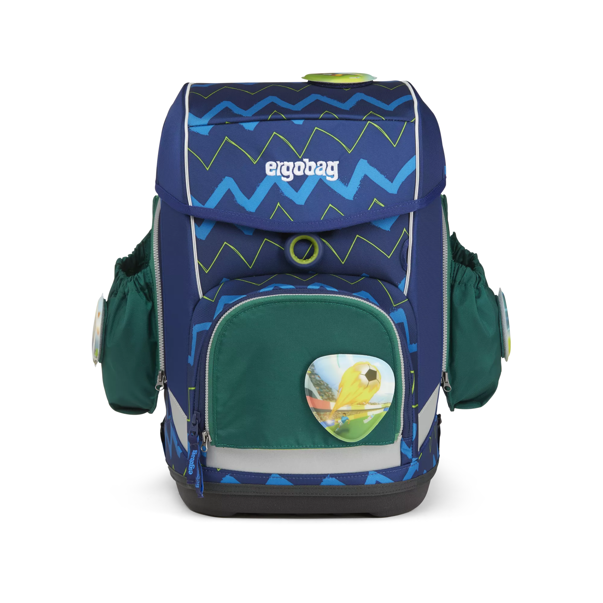 ergobag Seitentaschen Zip-Set Grün
