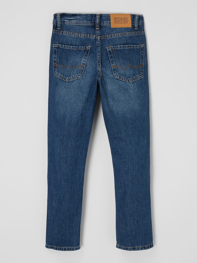 Regular Fit Jeans aus Baumwolle Modell 'Clark' in blau
