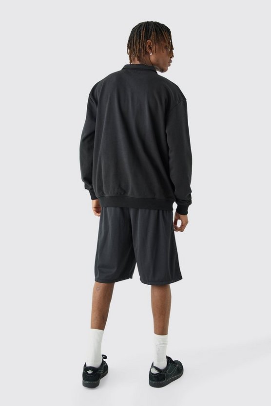 Tall Man Basketball-Shorts aus Mesh
