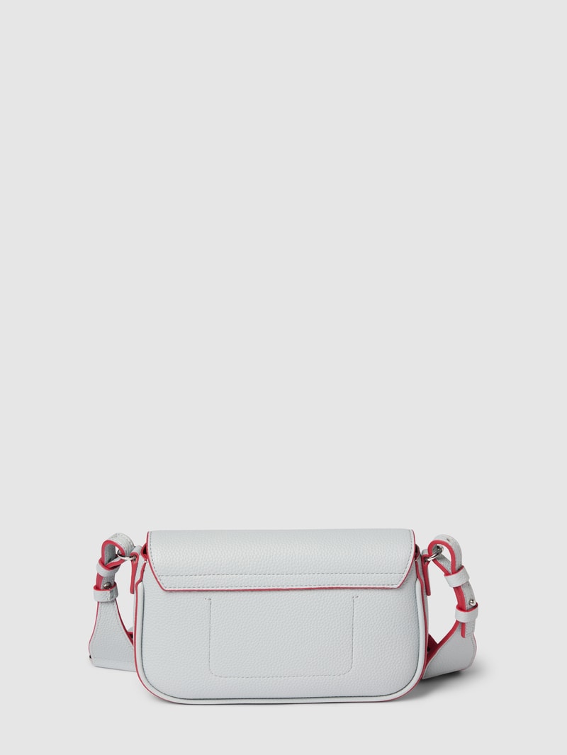 Handtasche in Two-Tone-Machart Modell 'LILLY' in hellgrau