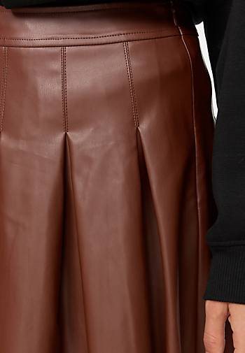 Threadbare Lederimitatrock