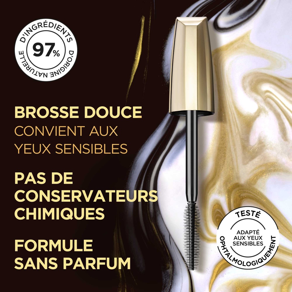 L'Oréal Paris L'Oréal Paris Mascara Volume Millions de Cils Baume Brun Mascara volume intense et soin