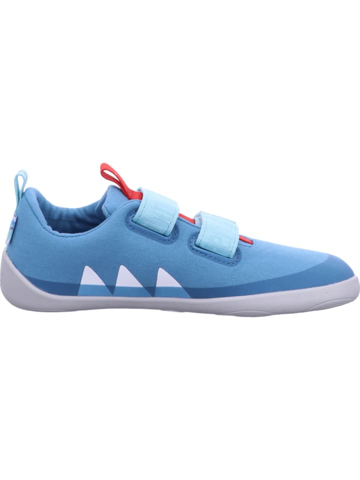 Affenzahn Mädchen Halbschuhe Halbschuh Baumwolle Lucky Hai in Blau günstig kaufen 31