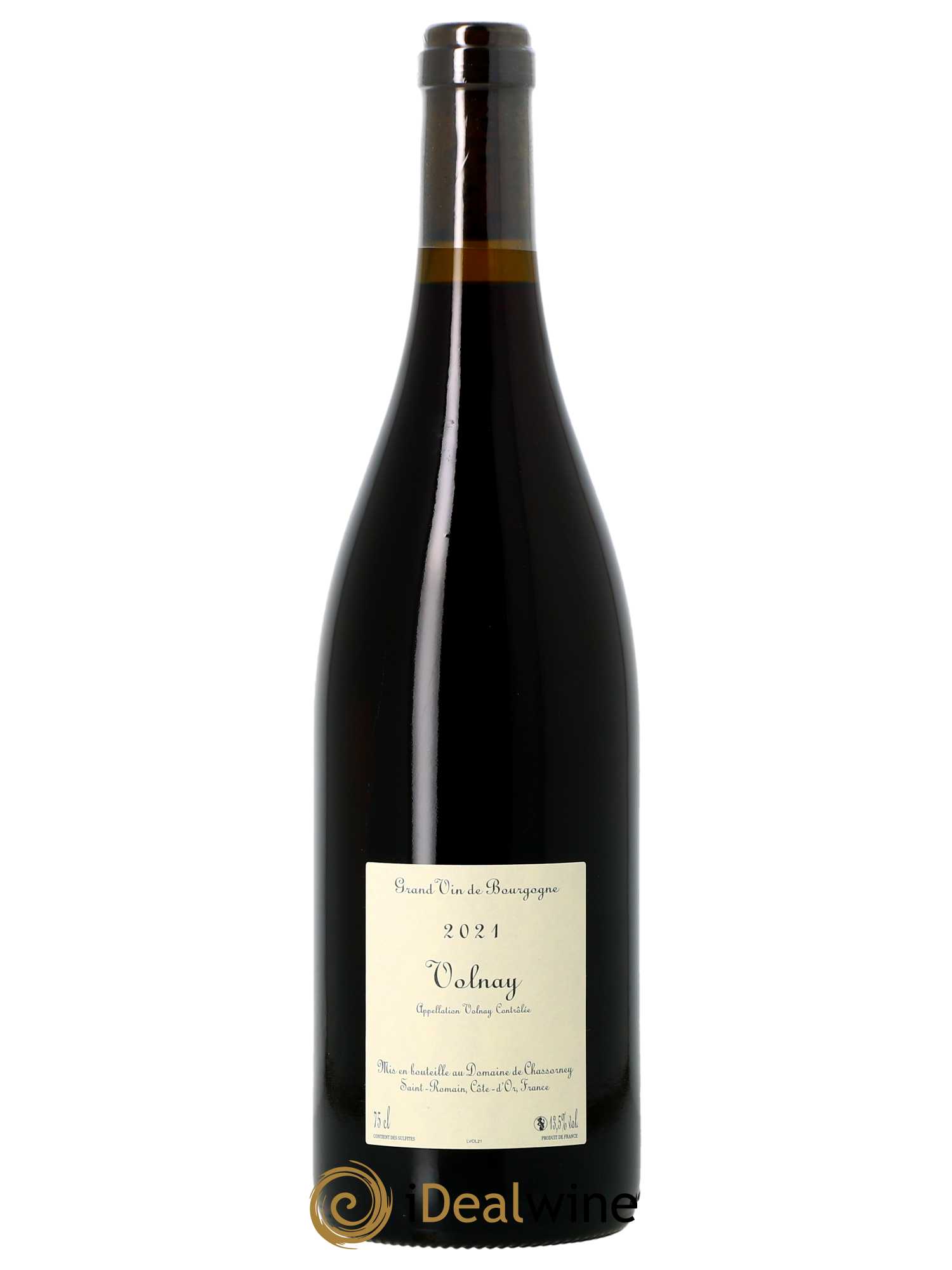 Volnay Domaine de Chassorney - Frédéric Cossard  2021 - Lot de 1 Bouteille