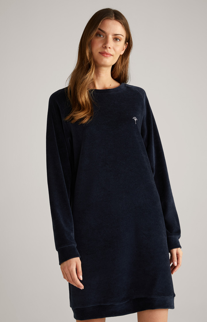 Loungewear Long-Sweater in Midnight Blue
