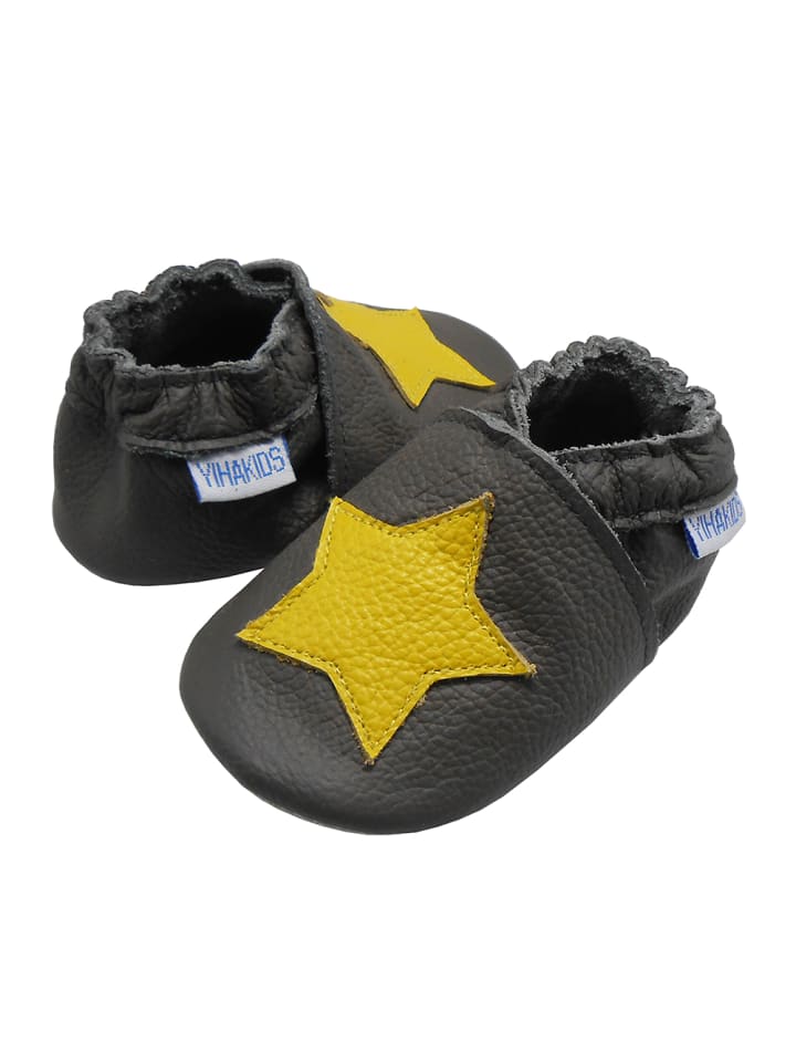 Yalion Baby Krabbelschuhe in Stern Schlamm günstig kaufen