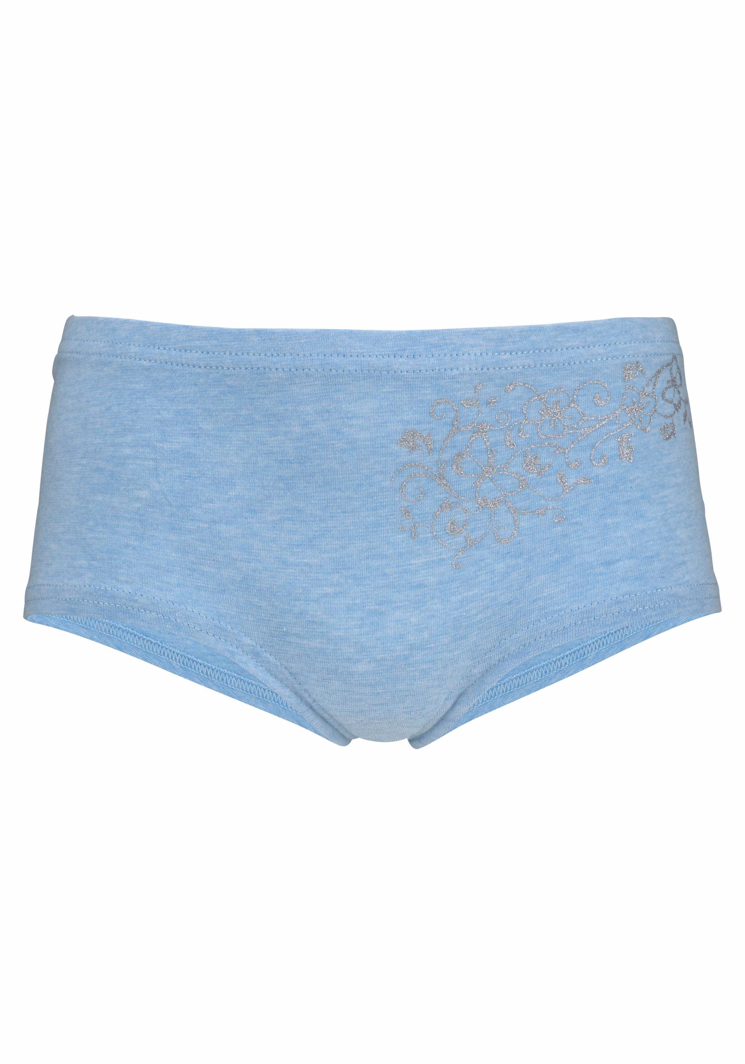 petite fleur Panty (Packung, 4-St) mit Glitzerdruck