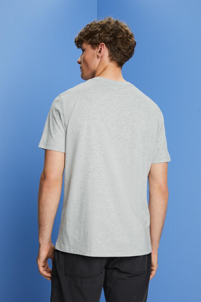 Bedrucktes T-Shirt aus Slub-Jersey