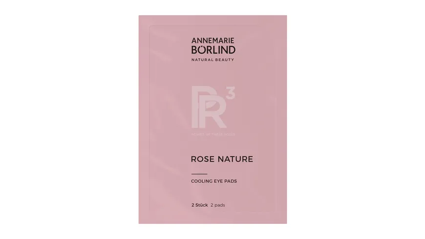 ANNEMARIE BÖRLIND ROSE NATURE Eye Pads Cooling