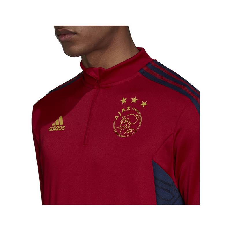 adidas Ajax Amsterdam HalfZip Sweatshirt Trainingsjacke Herren