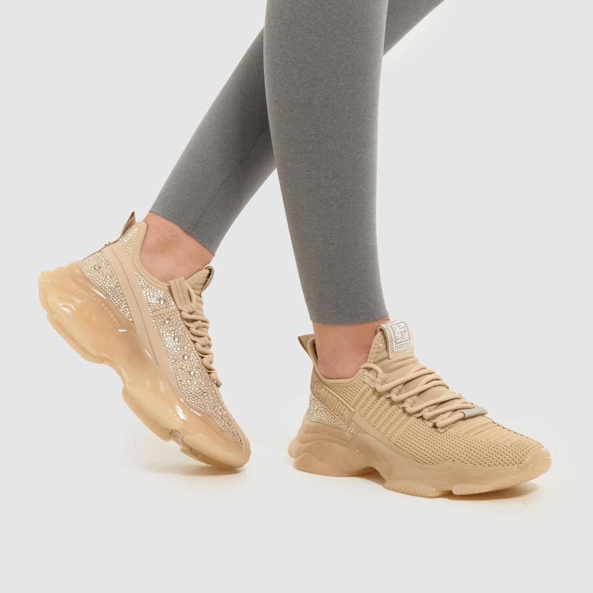 Zlaté tenisky Steve Madden maxilla-r