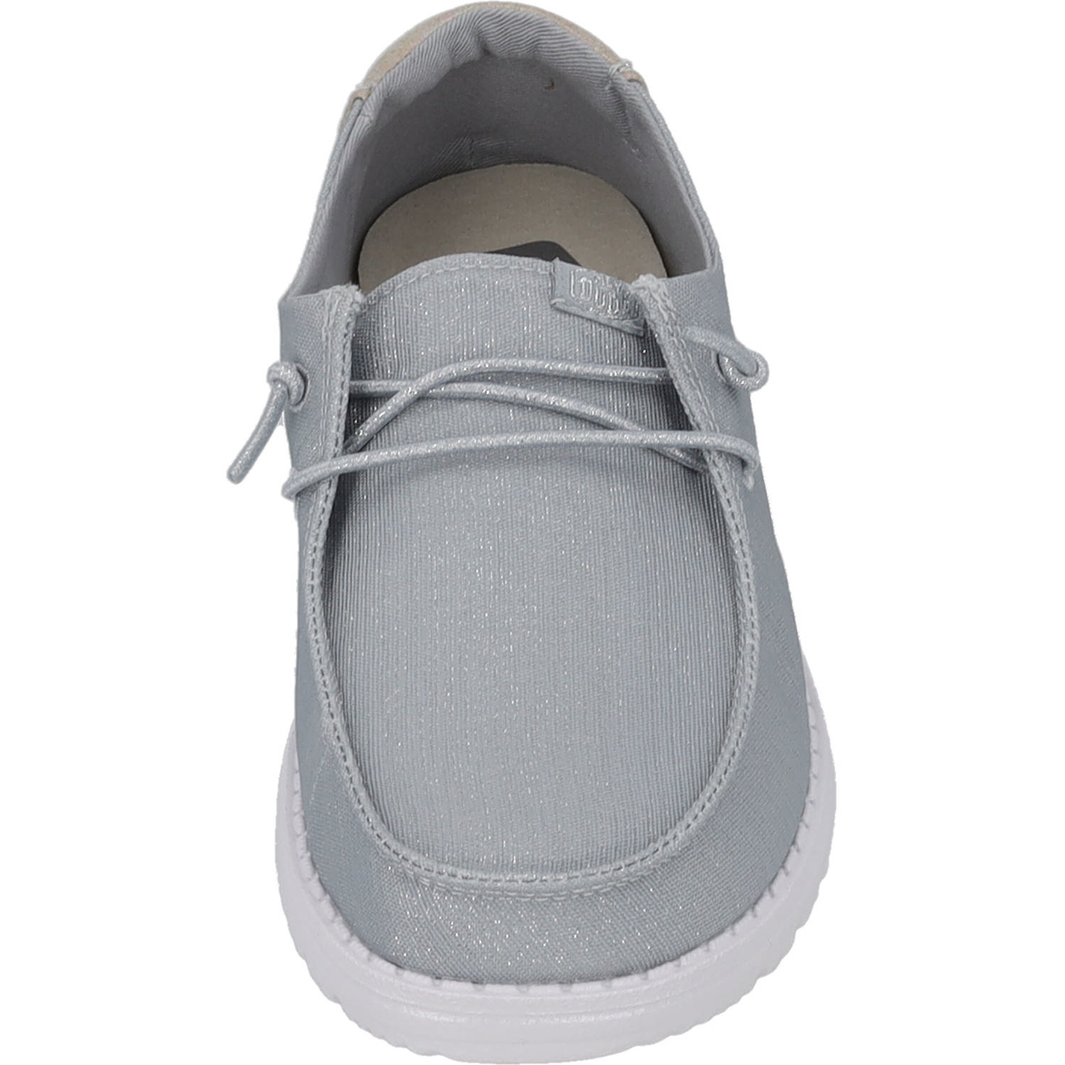 Hey Dude 40079, Schnürschuhe, Damen, hellgrau
