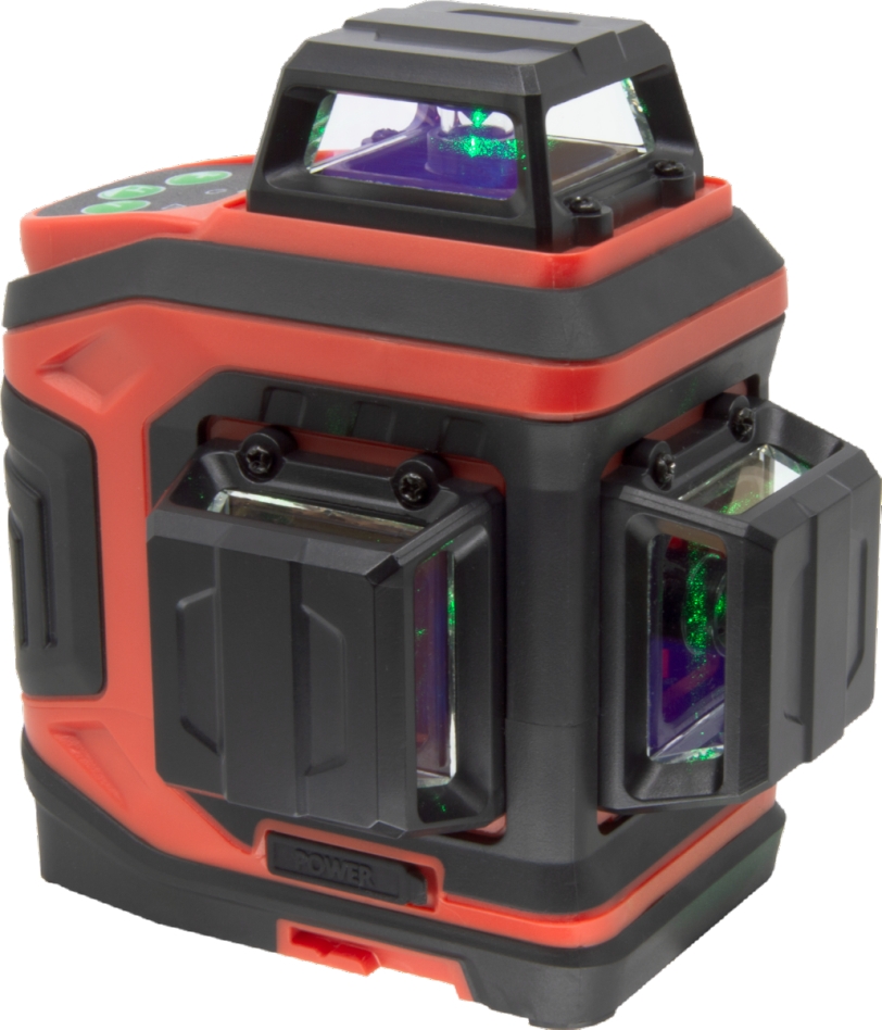 Futech 027.3DG-S MC3D Brave Green 3D Laser cu linie în cruce + trepied 160 cm