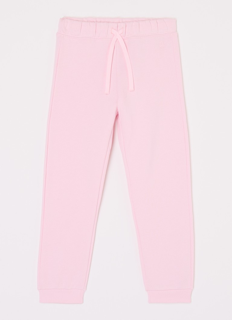 Pantaloni de trening Benetton slim fit cu șnur de strângere