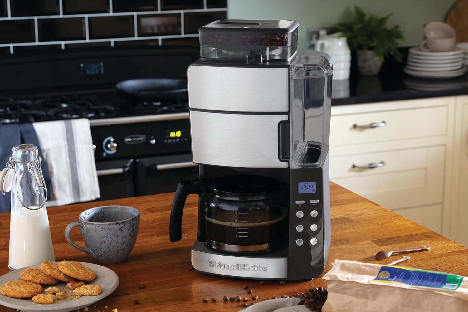 RUSSELL HOBBS Filterkaffeemaschine Ersatzglaskanne 700372 für Kaffeemaschine Grind&Brew 25610-56