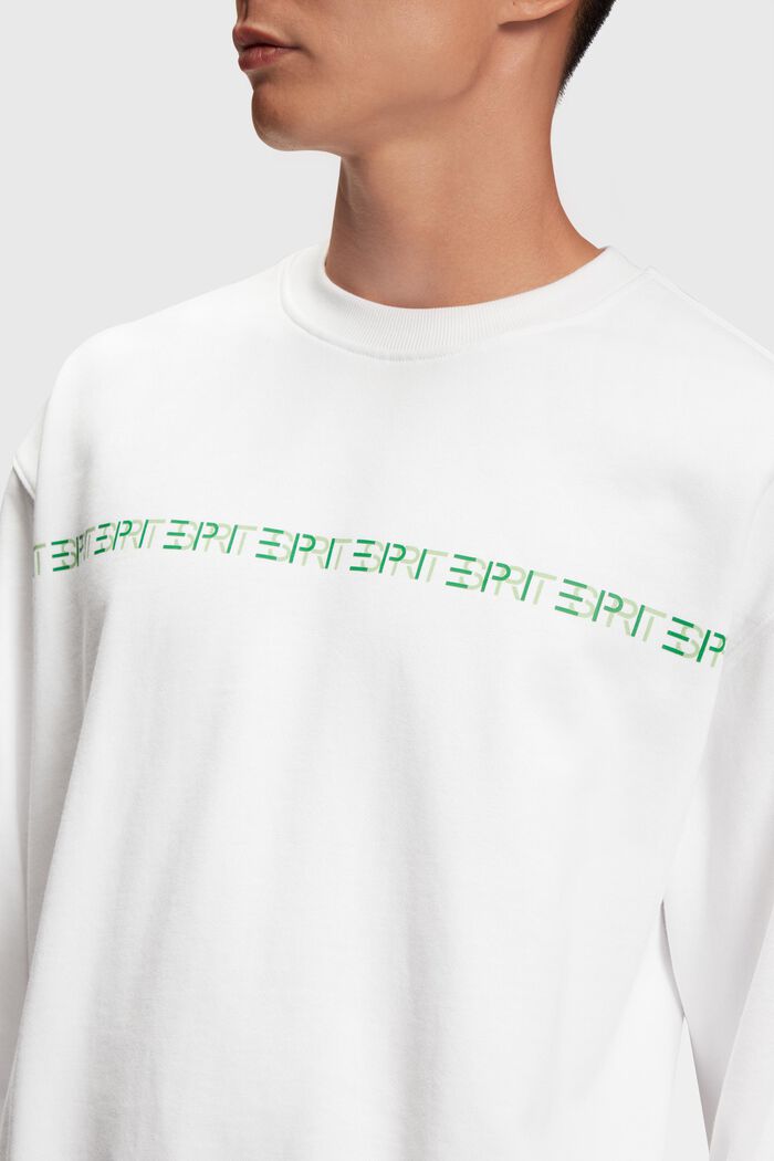 Geripptes Yagi Archive Sweatshirt mit Logo