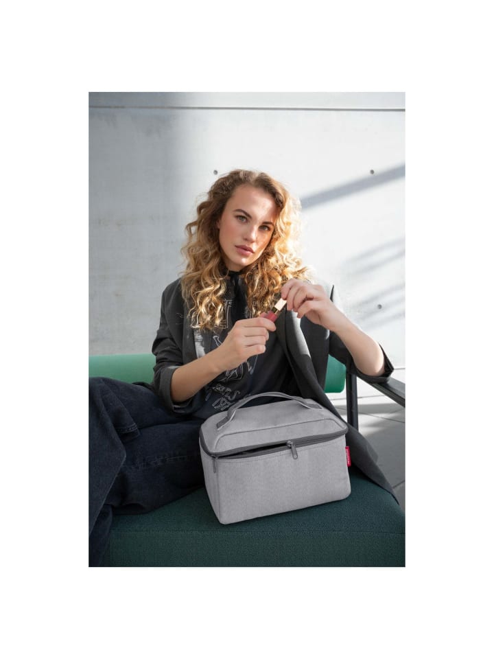 Reisenthel travelling - Beautycase 27 cm (twist blush) in herringbone grey günstig kaufen onesize
