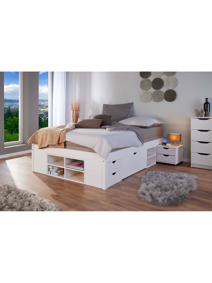 ebuy24 Doppelbett Till Weiß 146 x 209 cm günstig kaufen onesize