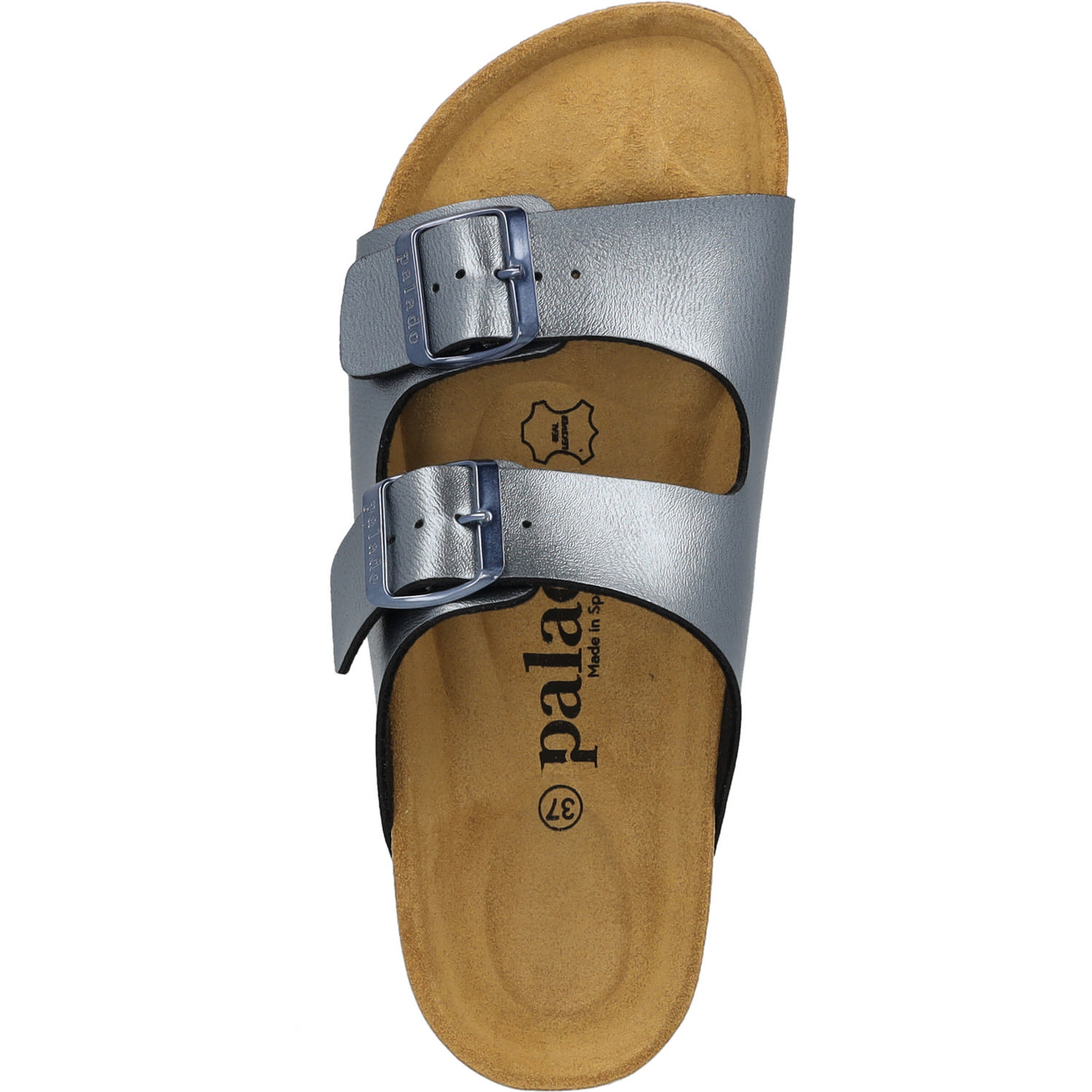 Palado Korfu PL Metallic, Pantoletten, Damen, Anthrazit
