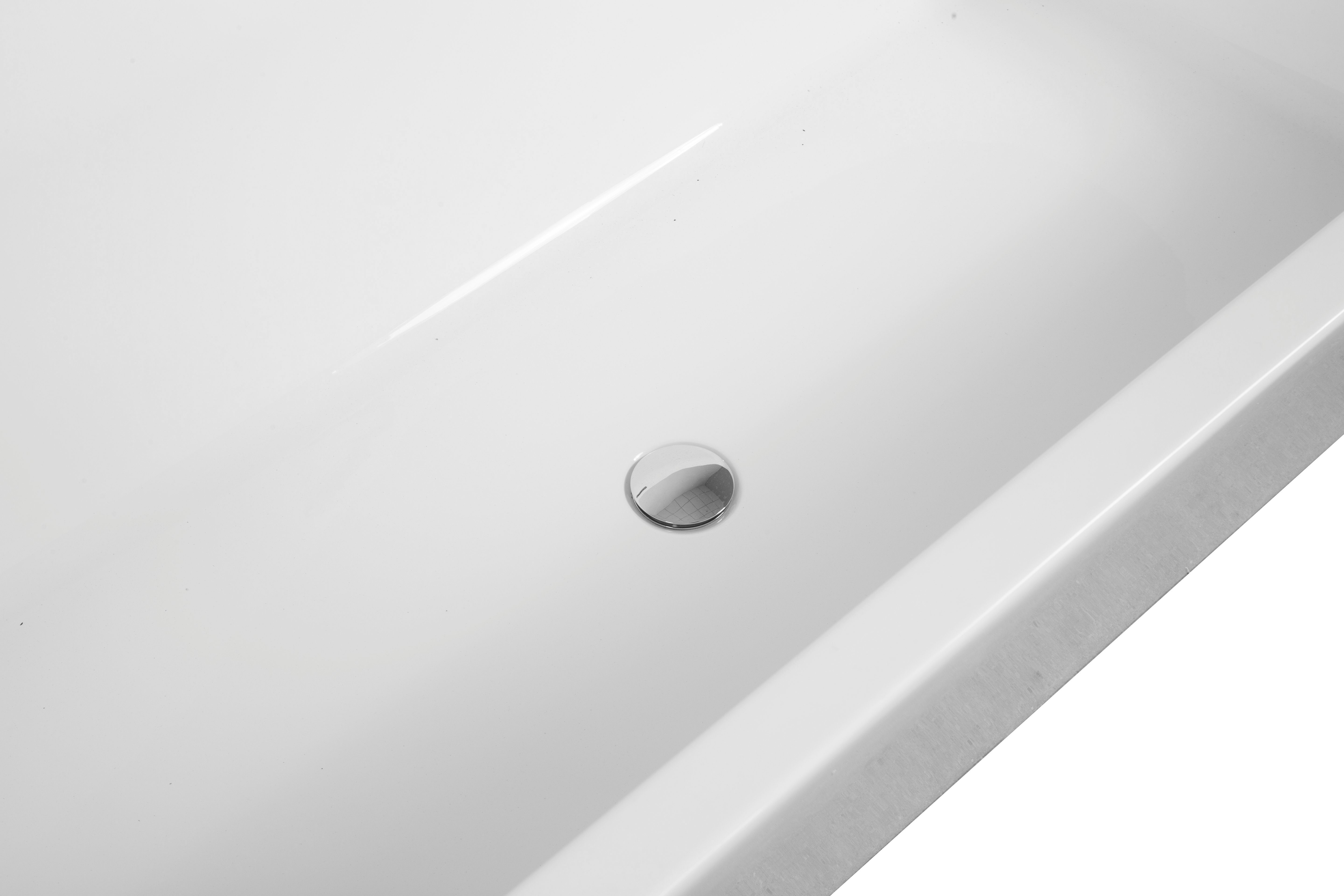 DOTMALL Badewanne Acryl freistehende Badewanne Moderne freistehende Badewanne