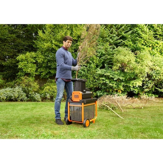 Black & Decker BEGAS5800-QS Shredder 2800 Watt