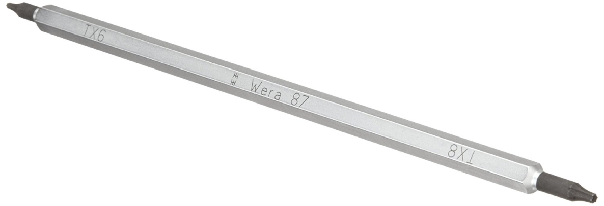 Wera 05002966001 87 Lama combinata TORX TX6/TX8x175mm