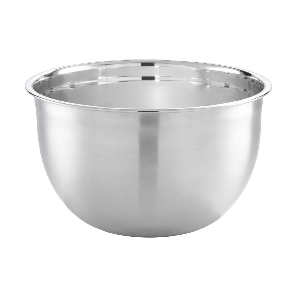 Salatschüssel groß silber