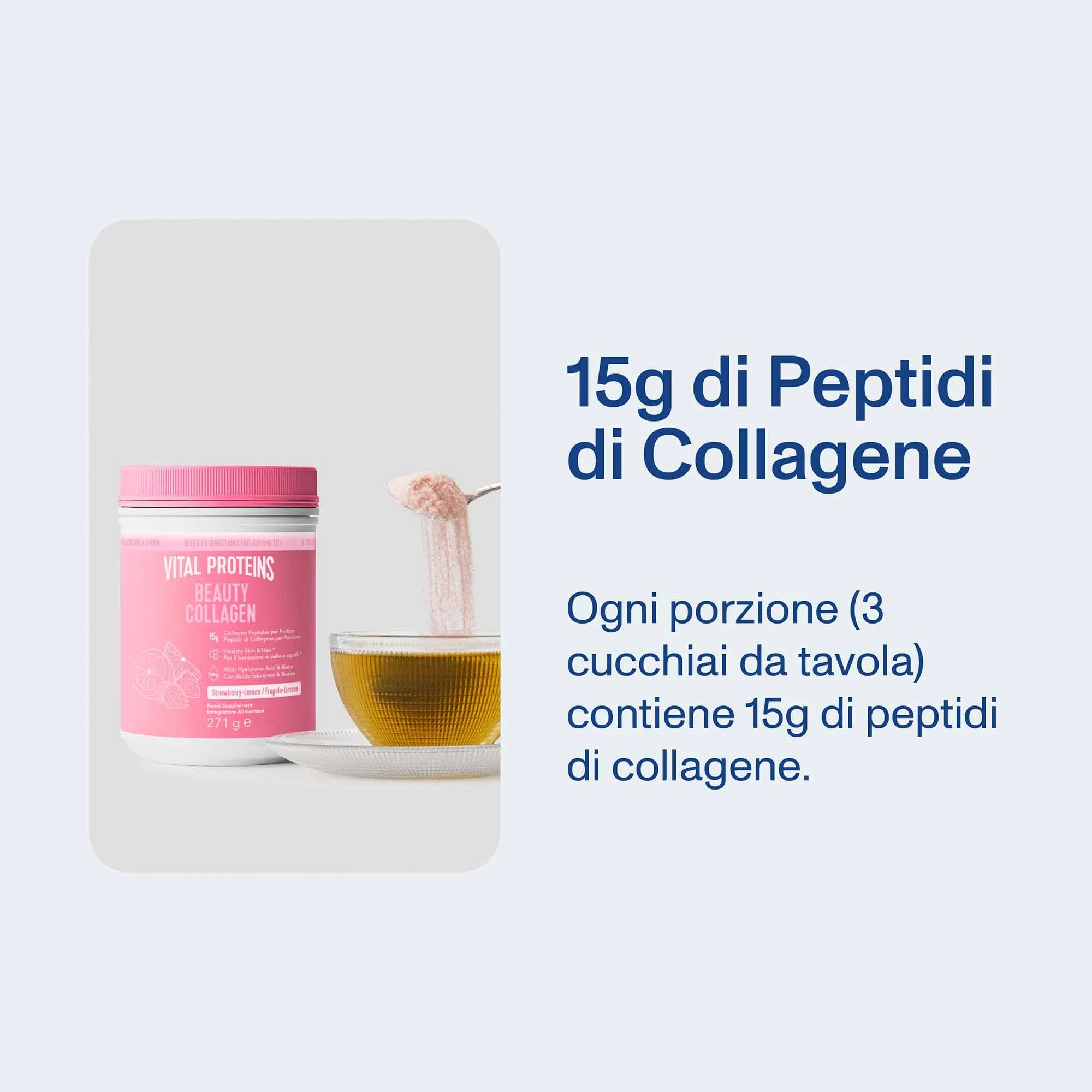 Suplementos alimenticios de colágeno para la belleza: suplemento para la piel, suplemento para uñas y cabello, suplemento facial.
