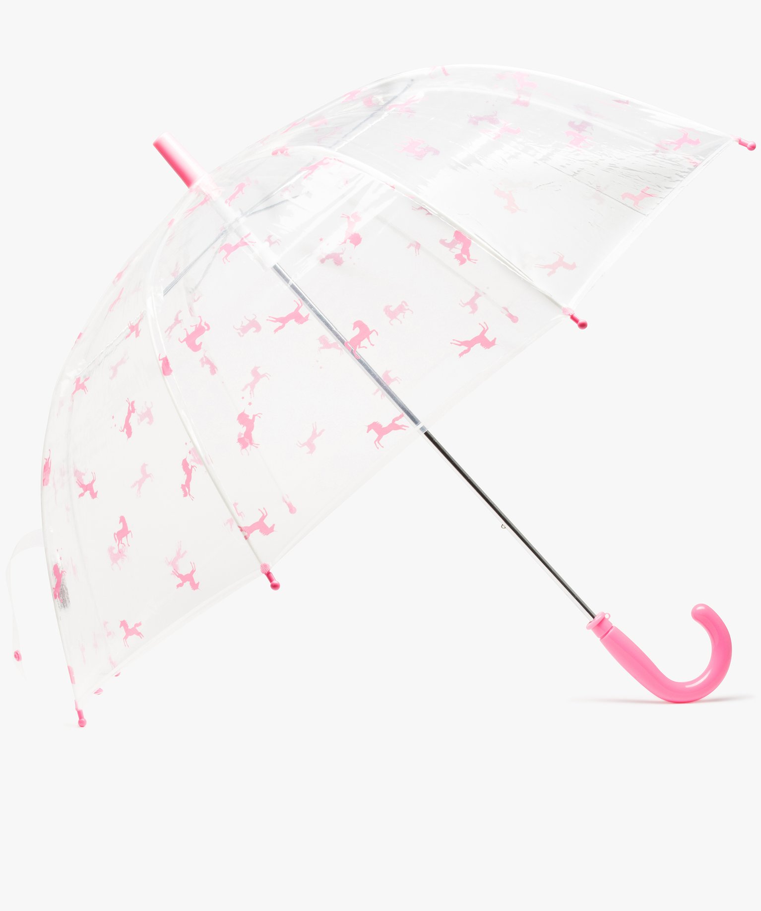 Parapluie enfant à motifs licornes rose | GEMO