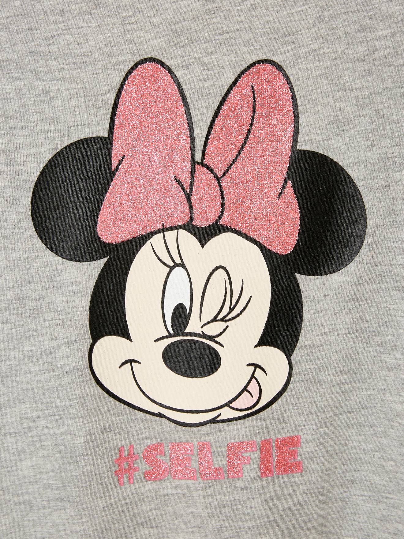 Robe fille DS Minnie® gris clair chiné