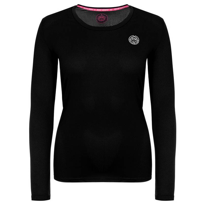 BIDI BADU Mina Tech Roundneck Longsleeve Tennisshirt Mädchen