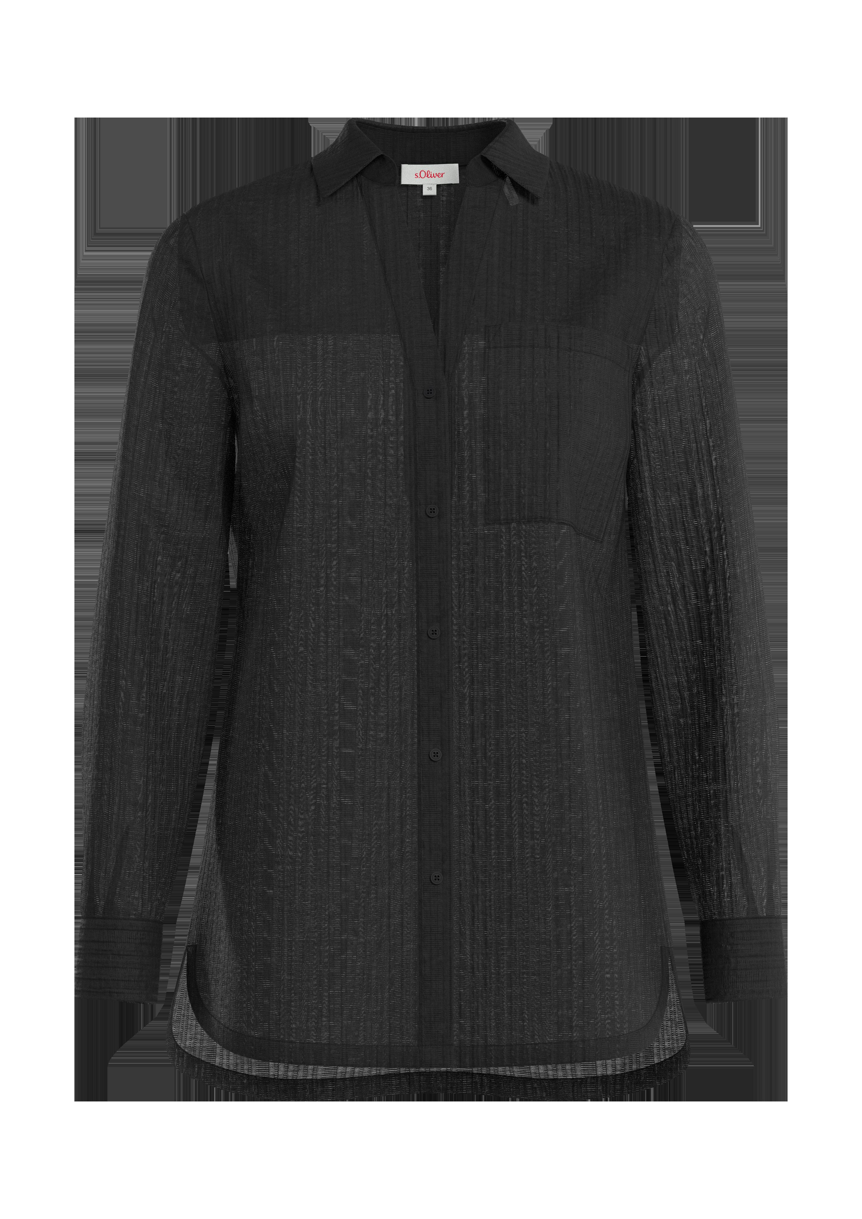 Musterbluse aus Viskosemix  2128385-9999