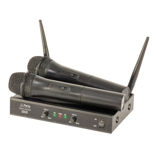Pachet Draadloze Micro LUMINĂ ȘI SUNET PETRECERE - 200UHF V2