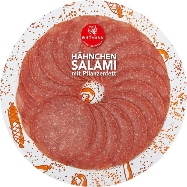 Wiltmann Hähnchen-Salami mit Pflanzenfett