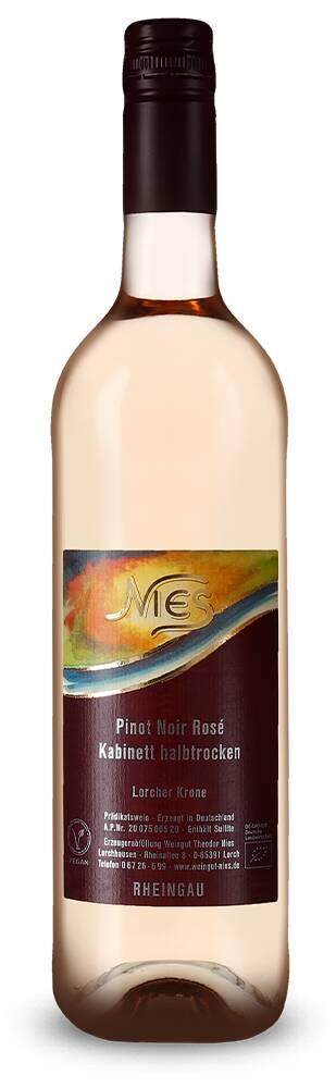 Weingut Nies Pinot Noir Rosé Bio - vegan 2020