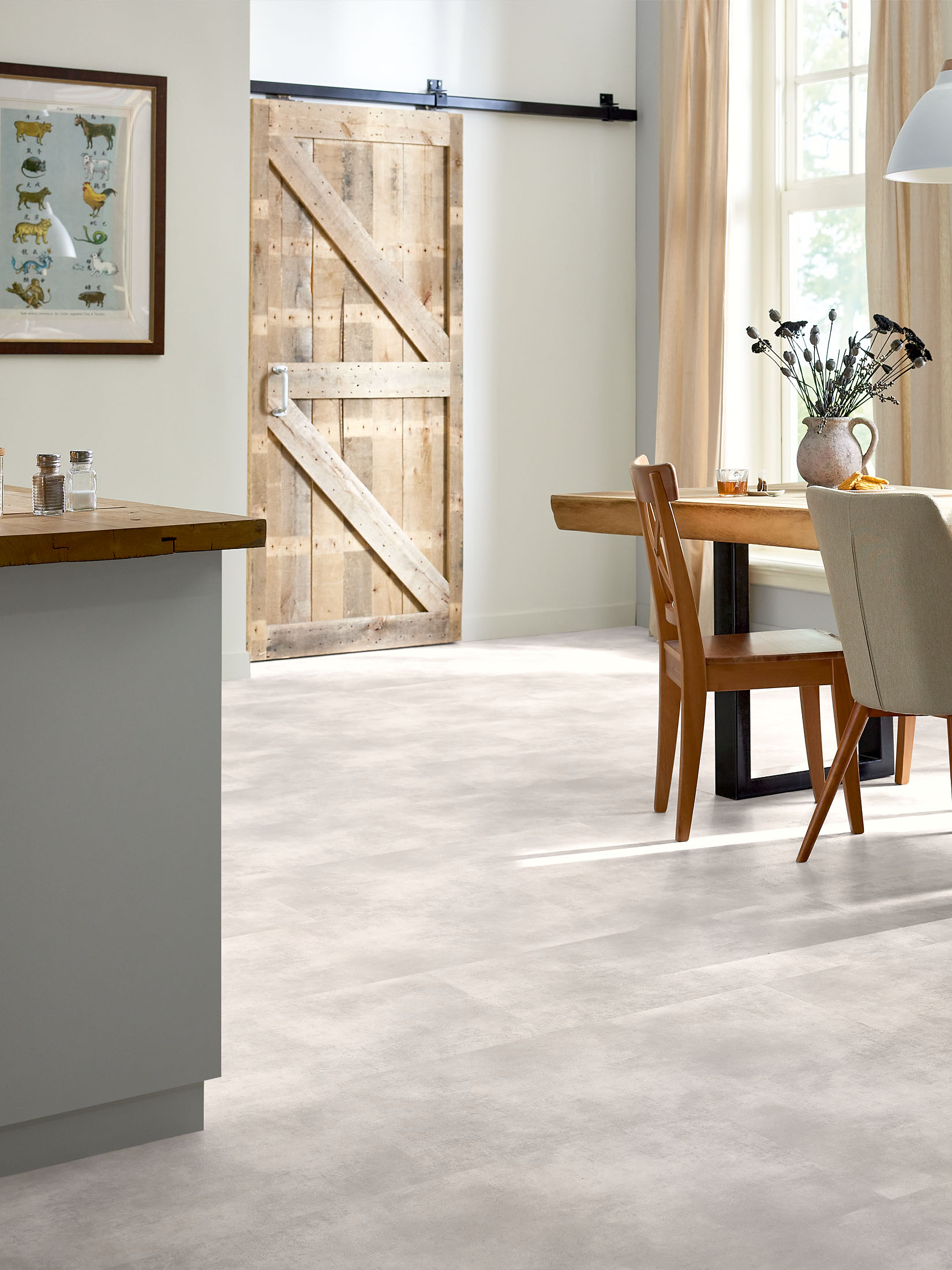 Levanger Tile Vinylboden, Grigio Coll23516