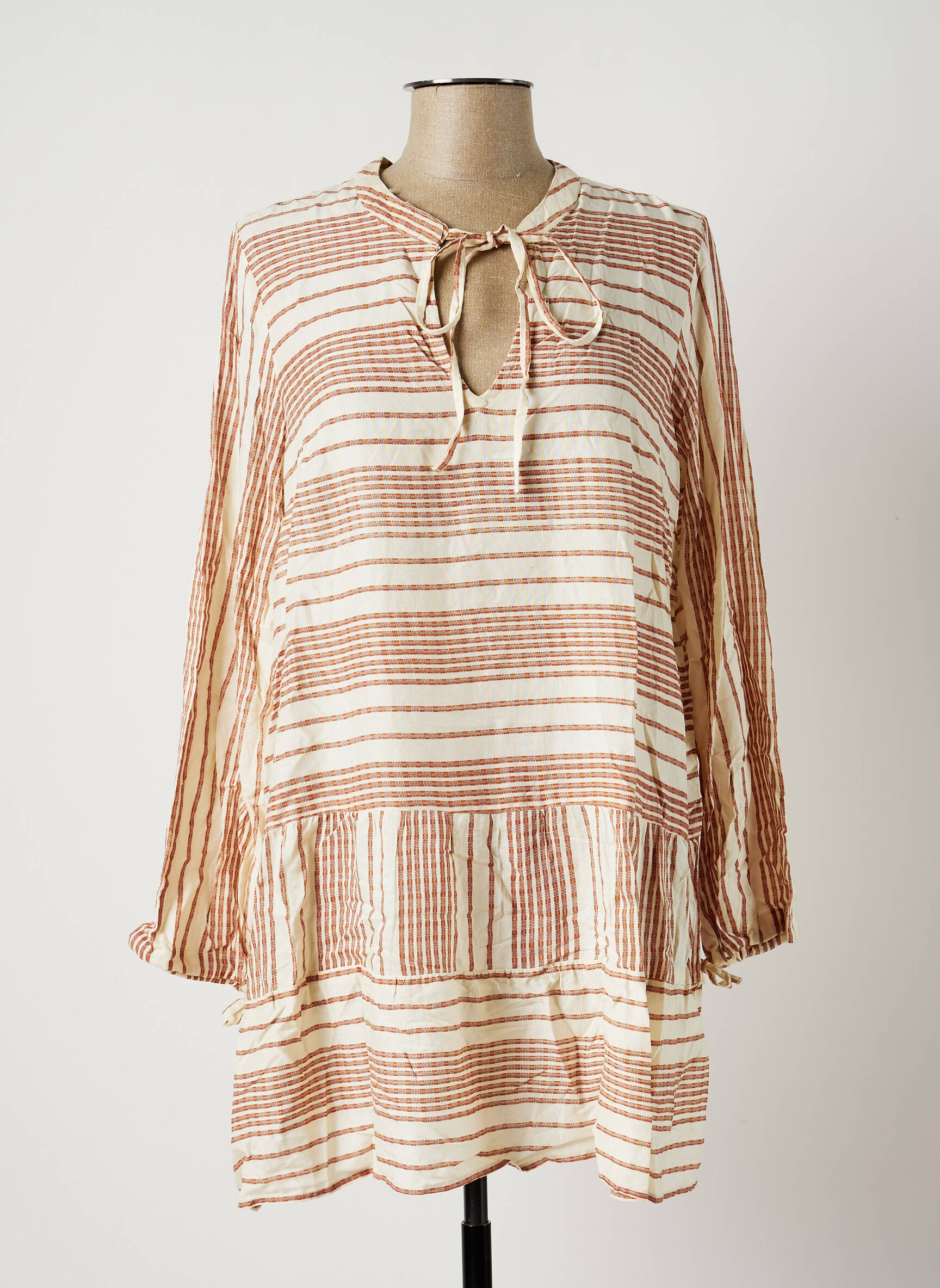 Vero Moda Tuniquemanchelongue Femme couleur beige