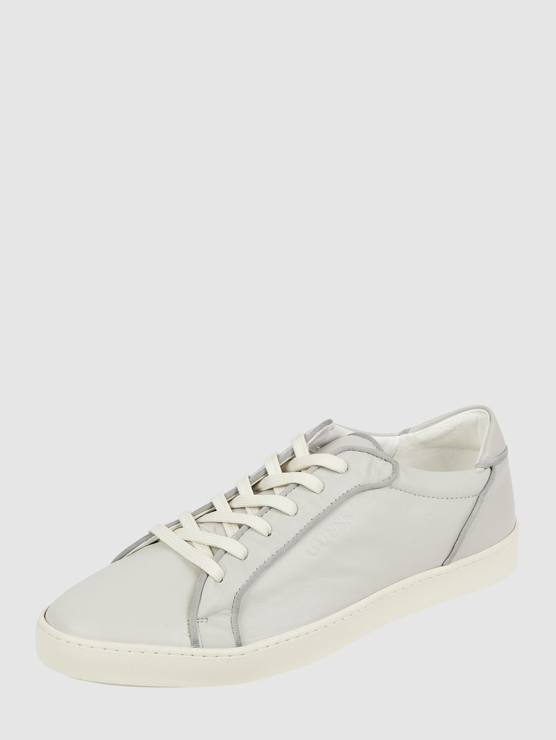 Sneaker aus Leder in weiß