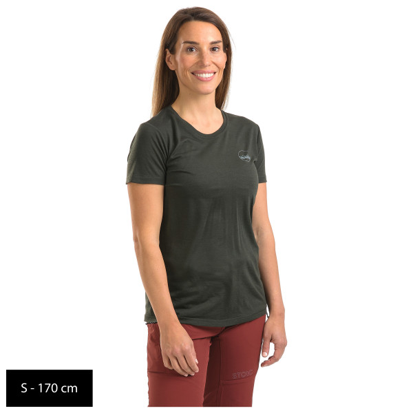 Stoic - Women's Merino150 HeladagenSt. Artwork slim - Merinoshirt