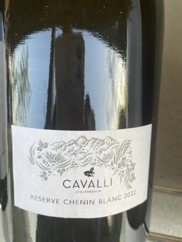 CavalliReserve Chenin Blanc 2022