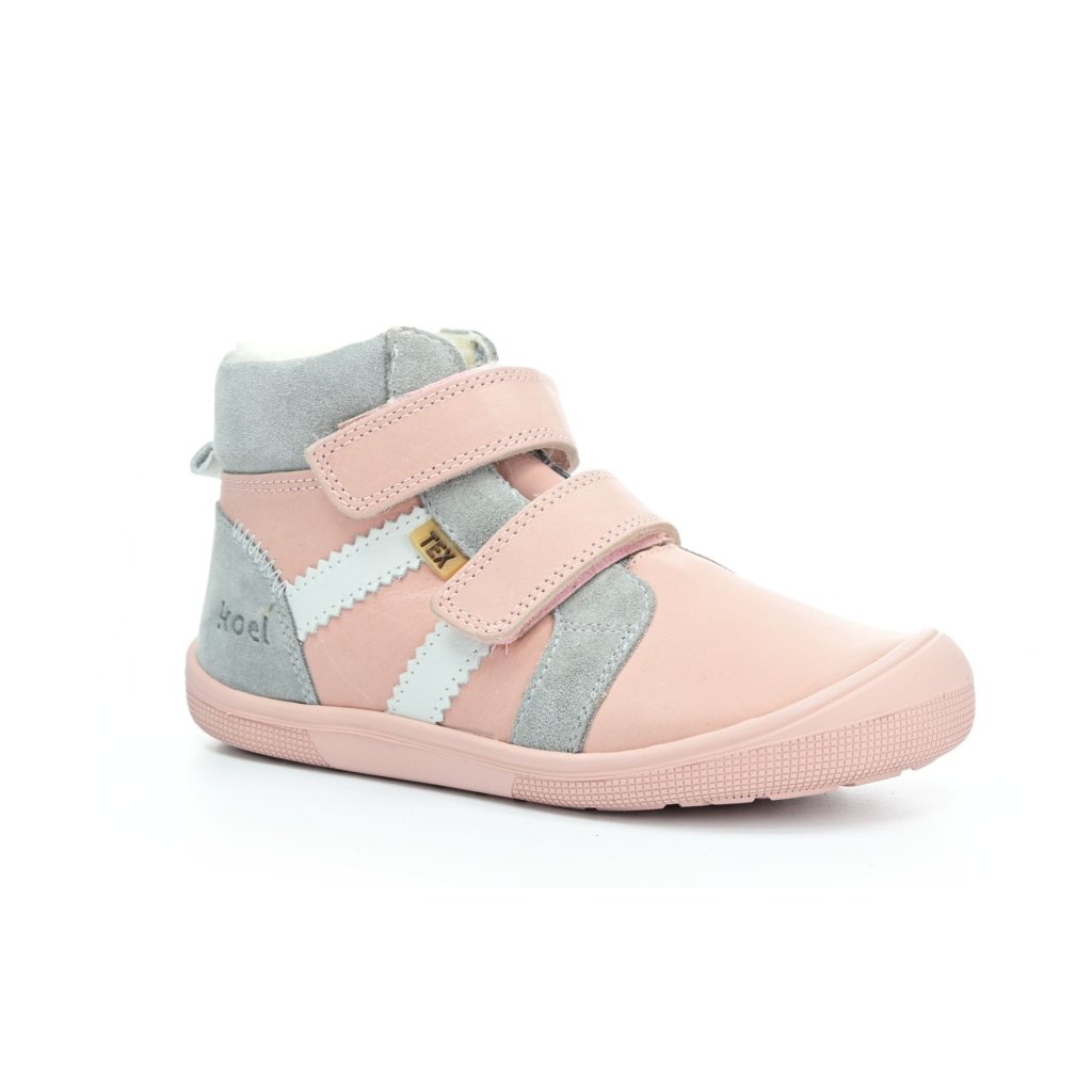 Koel4kids Ethan TEX Wool Nude mit Wolle gefütterte Winterbarfußschuhe