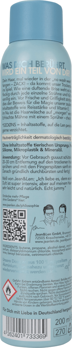 Trockenshampoo Fresh Up Vanilla, 200 ml