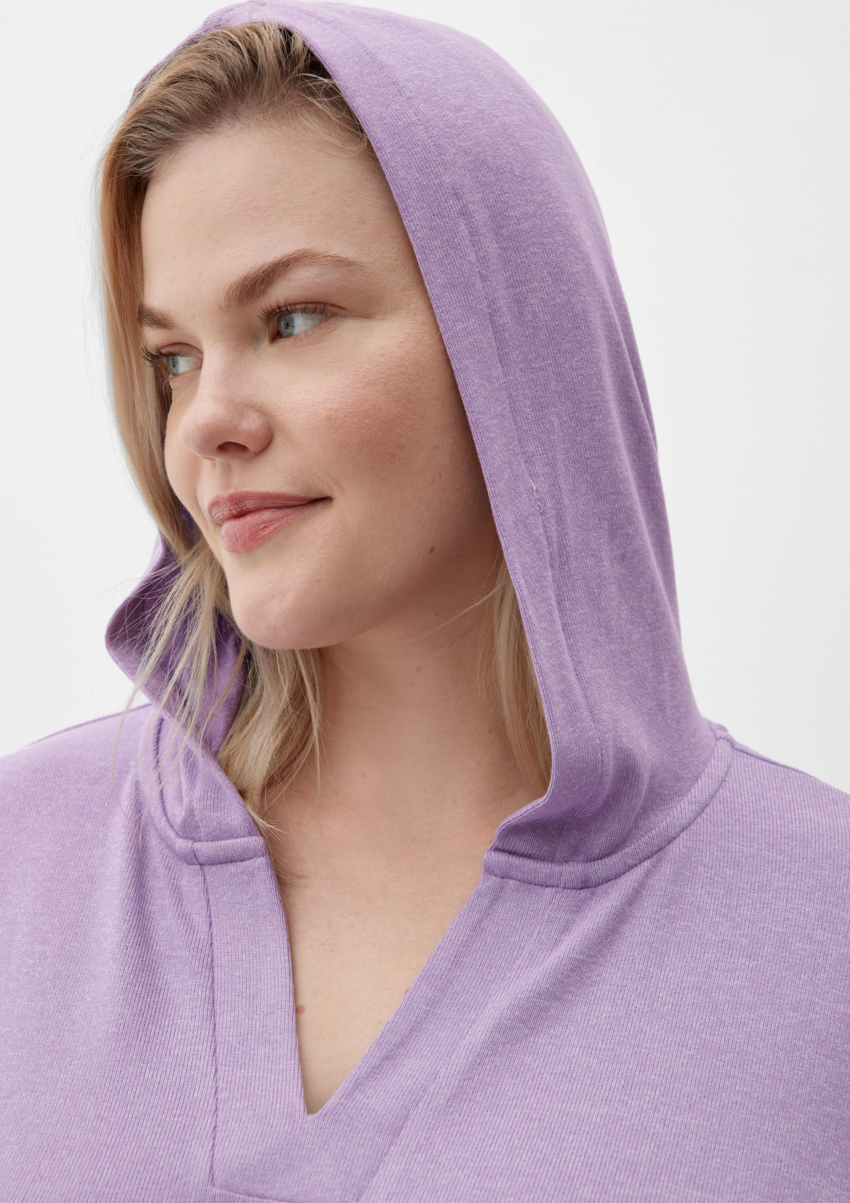 Hoodie mit V-Ausschnitt  2126001-47W0