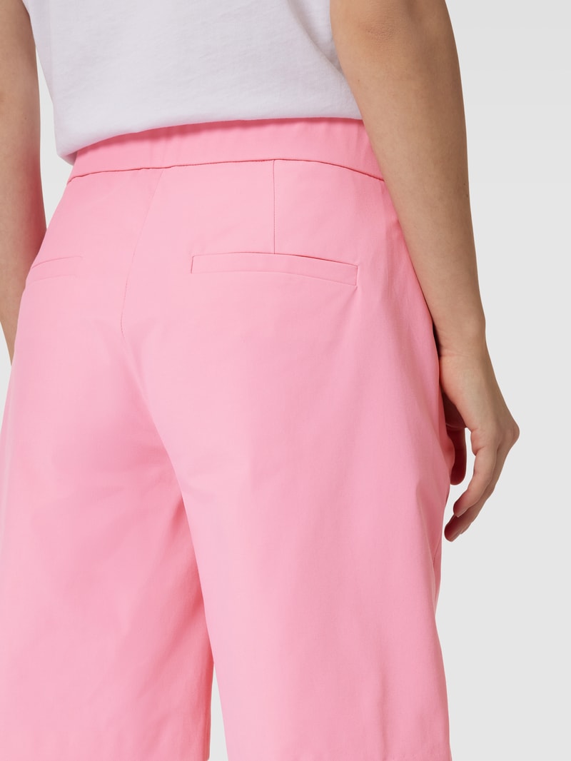 Shorts mit Eingrifftaschen Modell 'Iska' in rosa