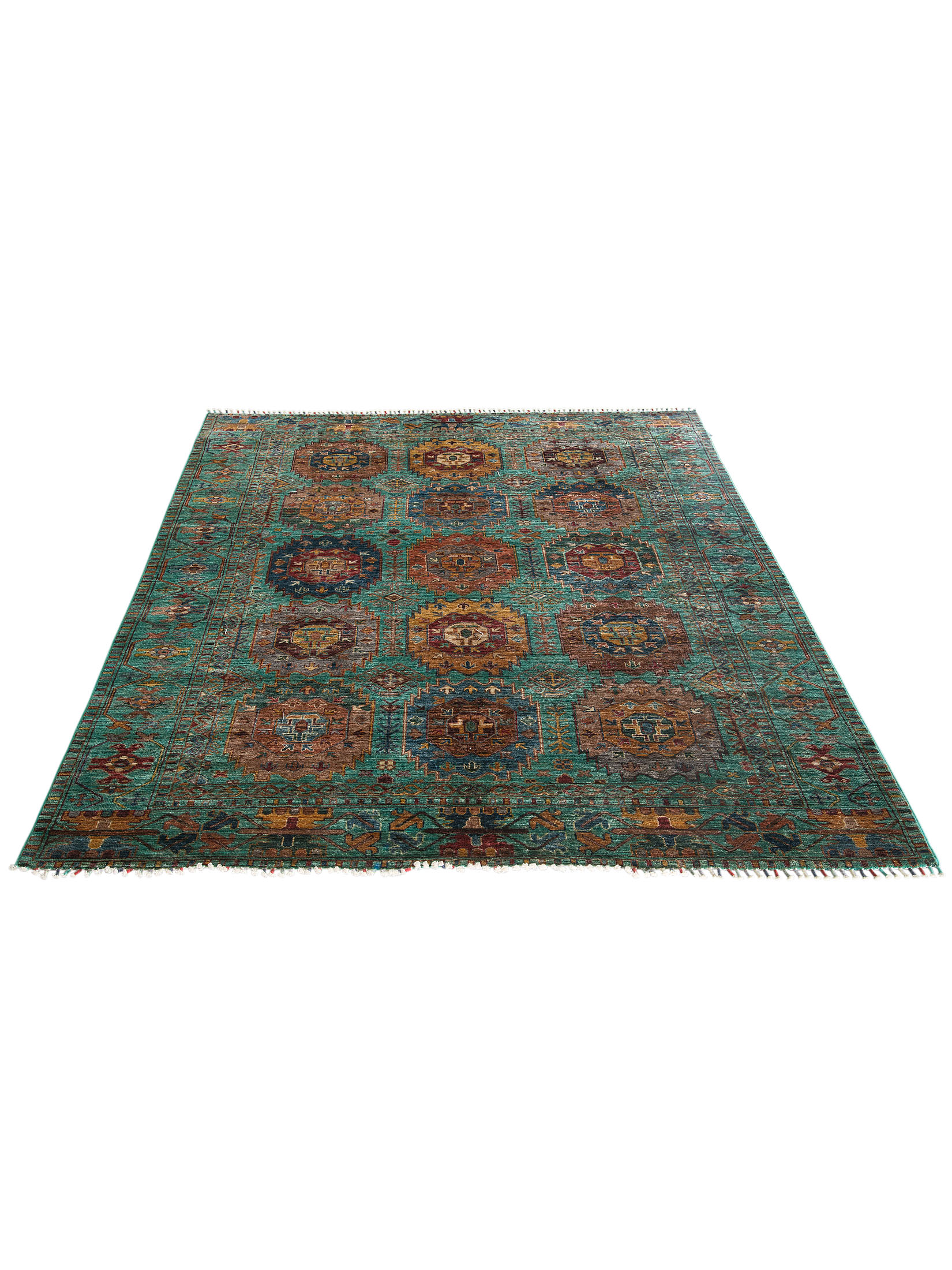 Kazak Ghazni ca. 177 x 250 cm, Unikat / Einzelstück