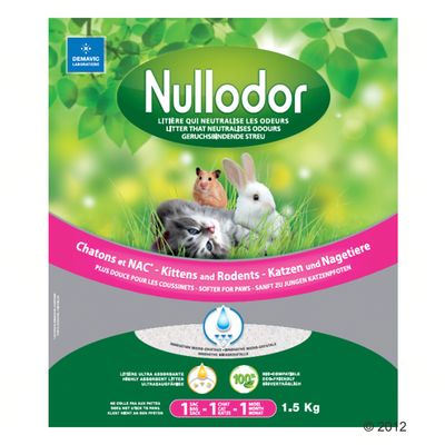 Nullodor Silikatstreu für Katzen und Kleintiere