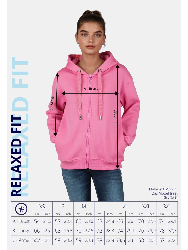 Salzhaut Sweatjacke TOPE in Blossom günstig kaufen